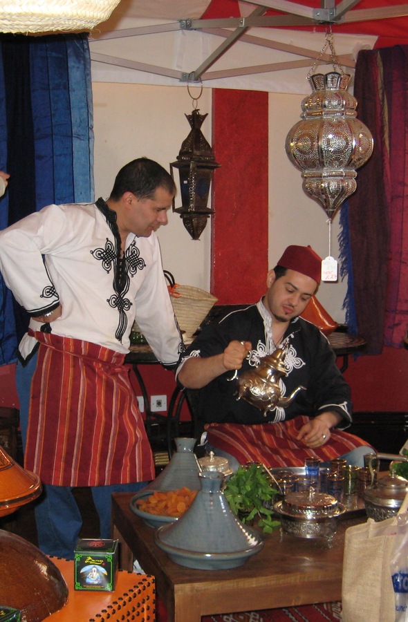 A taste of Moroccan mint tea 